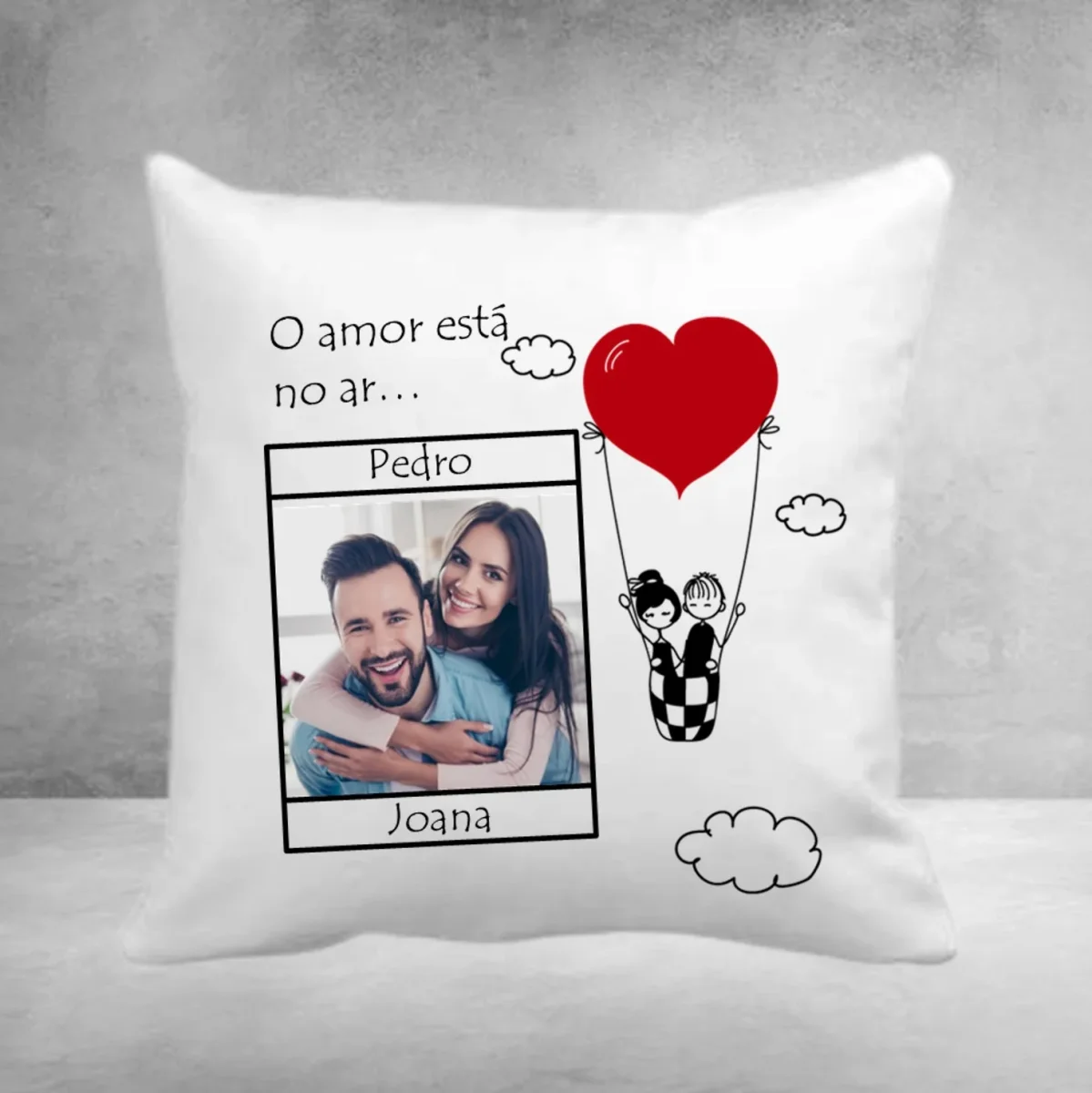 Almofada "O amor está no ar" - Image 2