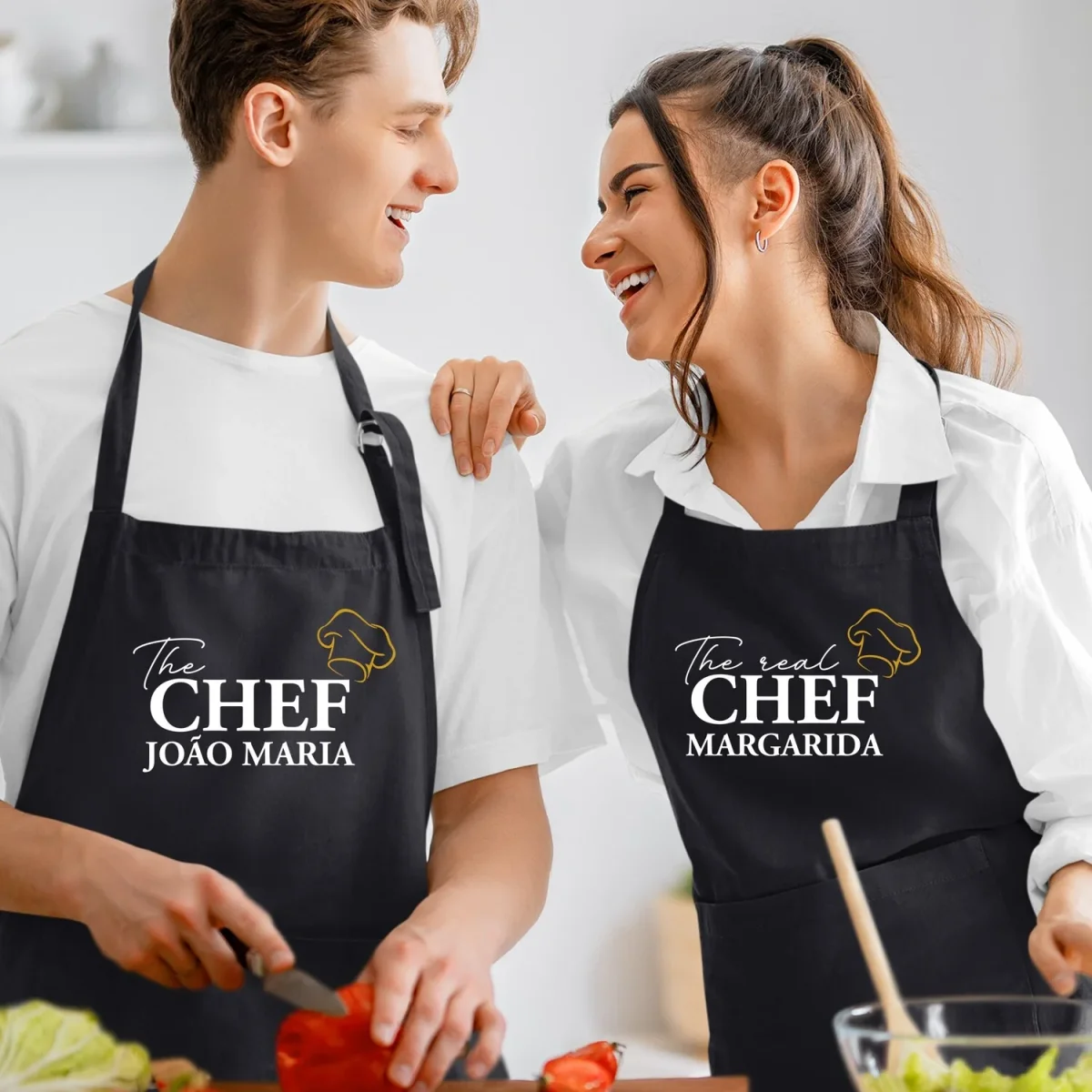 Avental(ais) "Chef - Real chef" - Image 2