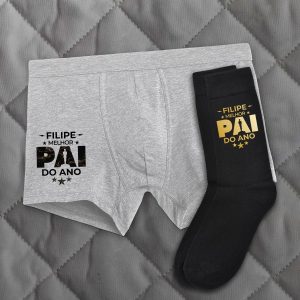 Boxer e/ou Meias "Óscar: melhor pai do ano"