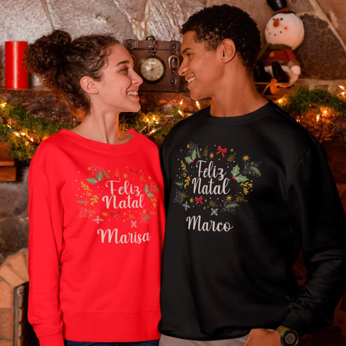 Camisola de Natal "Enfeites de Natal" - Image 2