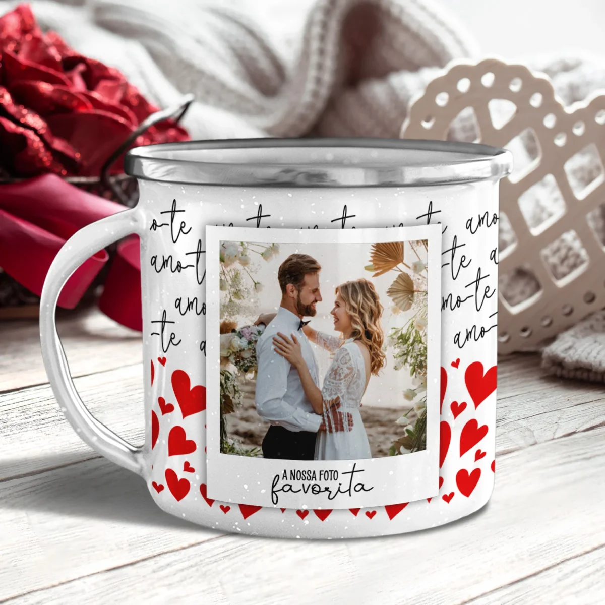 Caneca(s) de Esmalte "A nossa foto favorita" - Image 2