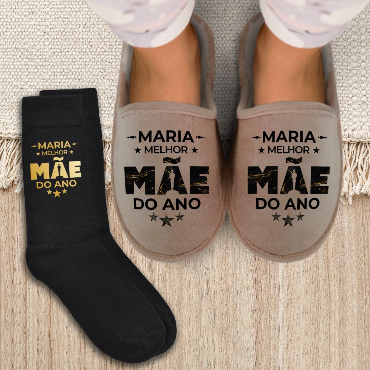 Chinelos e/ou Meias "Óscar: melhor mãe do ano" - Image 4