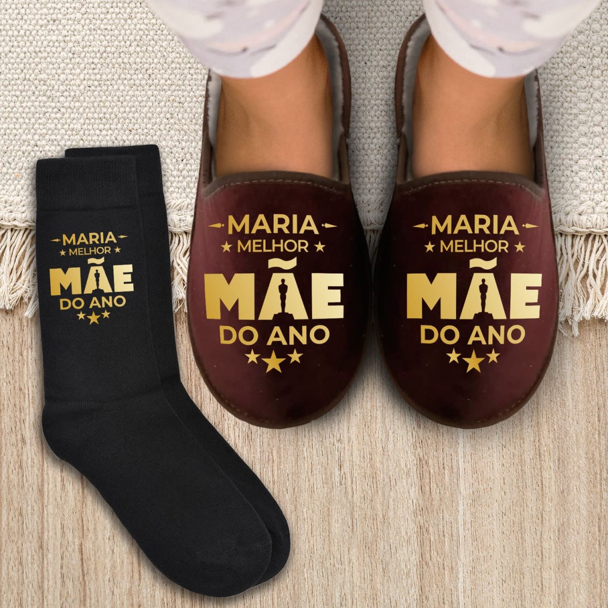 Chinelos e/ou Meias "Óscar: melhor mãe do ano" - Image 3