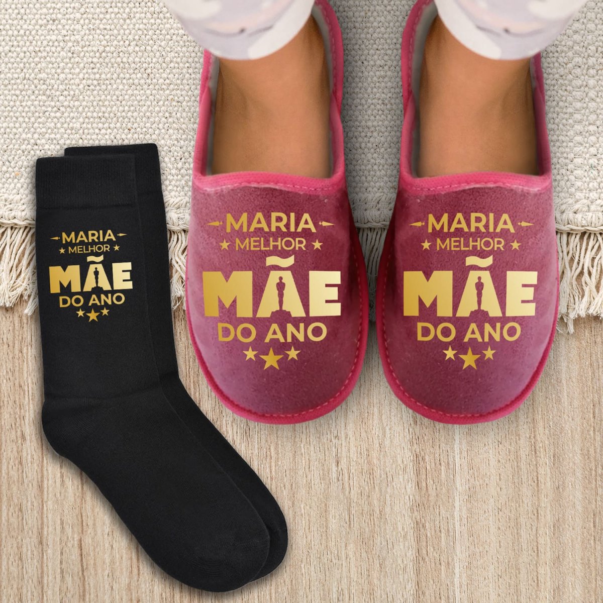 Chinelos e/ou Meias "Óscar: melhor mãe do ano" - Image 2