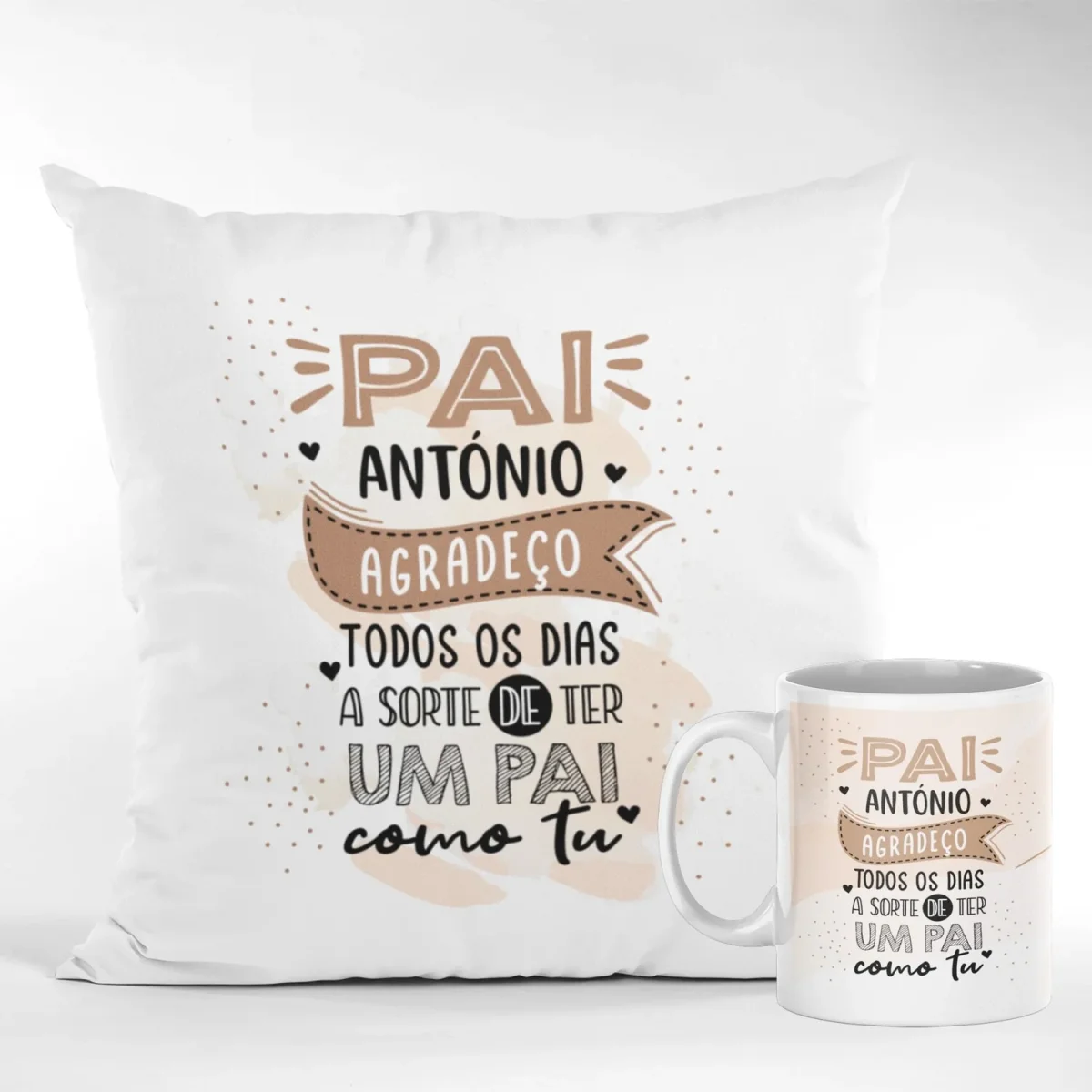 Almofada e/ou Caneca "A sorte" - Image 2