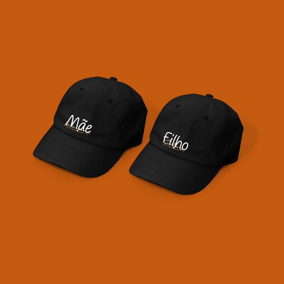 Conjunto 2 bonés "Mãe-Filha_Mãe-Filho" - Image 2