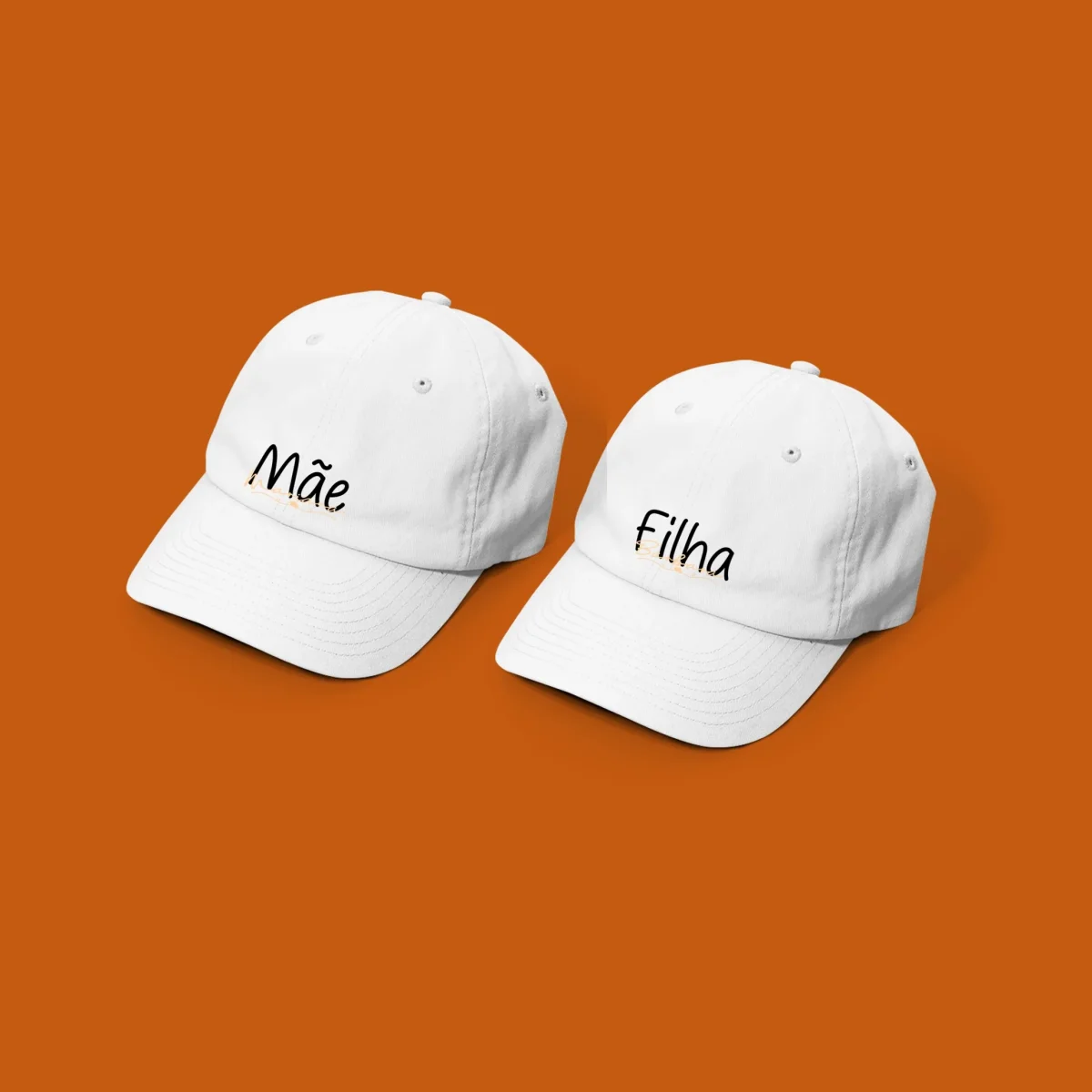 Conjunto 2 bonés "Mãe-Filha_Mãe-Filho" - Image 3