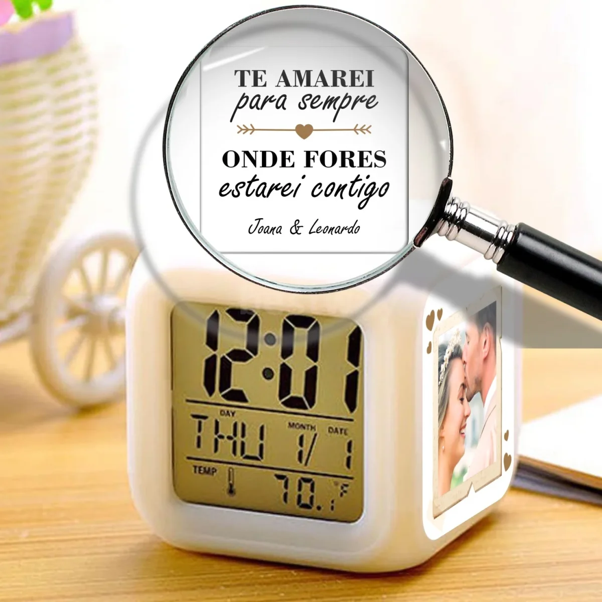 Despertador "Onde fores estarei contigo" - Image 2