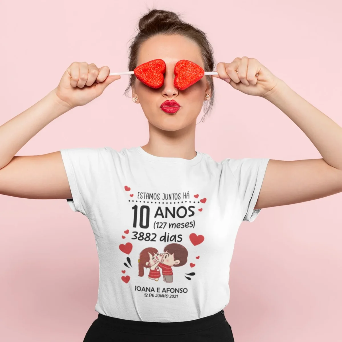 T-shirt "Estamos Juntos"