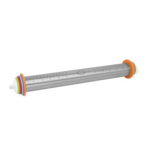 ROLO P/MASSAS EM ACO INOX E REGULADORES DE PLASTICO