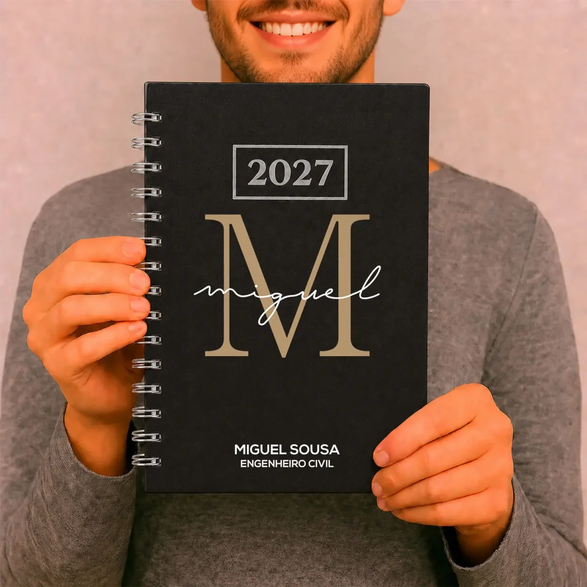 Agenda Diária 2027 de Argolas "Simplicidade" - Image 2