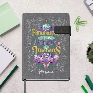 Agenda Diária 2027 Focus "Dias Fantásticos"