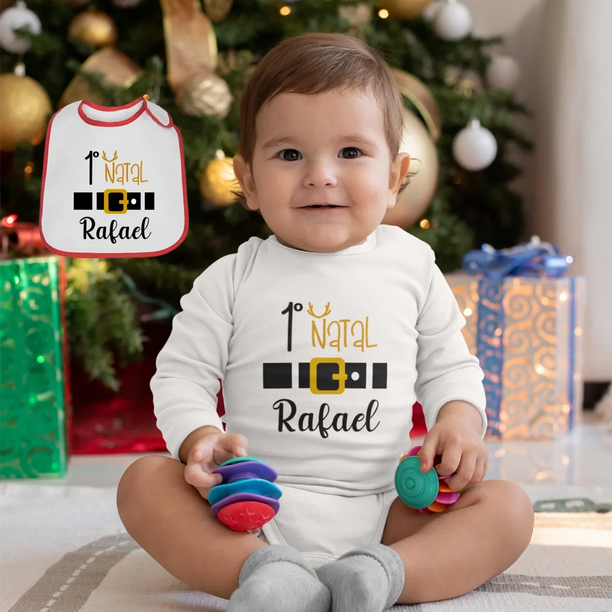 Body e/ou Babete "1º Natal" - Image 2