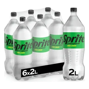 Fardo de 6 Garrafas de Sprite Zero Diet 2L – Sabor Refrescante