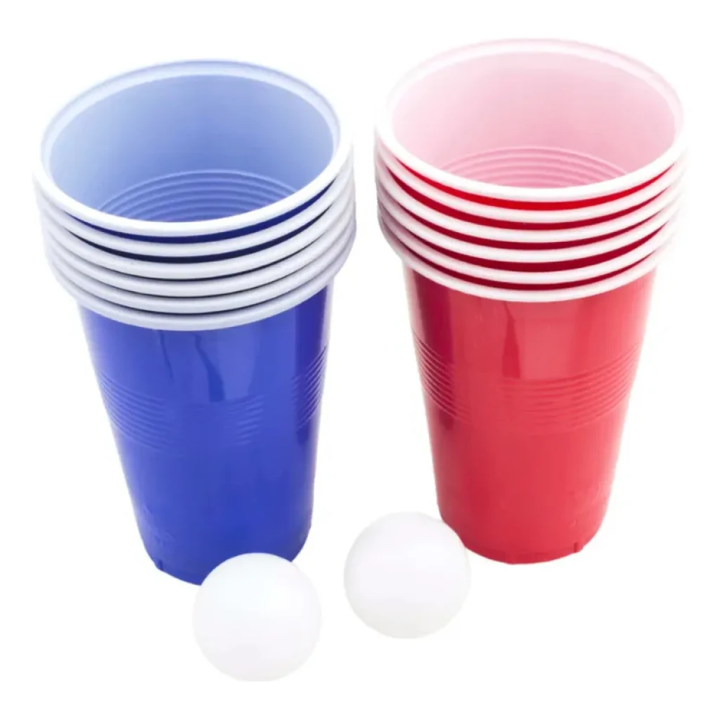 Jogo de Beer Pong com 12 Copos de 480ml e 2 Bolas - Image 4