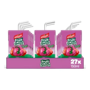 Kit com 27 Caixinhas de Suco de Uva Maguary Fruit Shoot 150ml