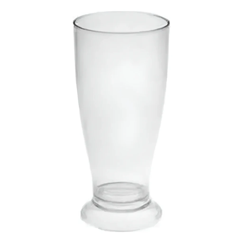 Kit com 60 Copos Tulipa para Chopp e Cerveja Acrílico 220ml