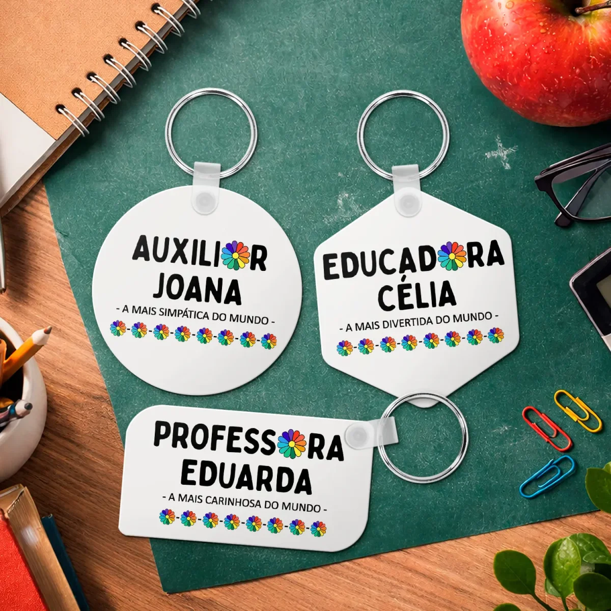 Porta-chaves MDF "Educação" - Image 2