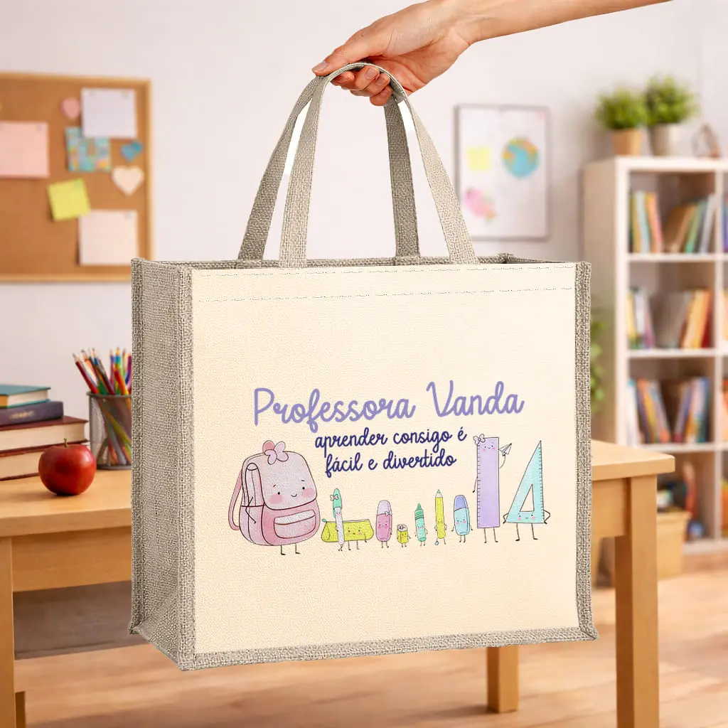 Saco "Aprender é fácil e divertido" - Image 3