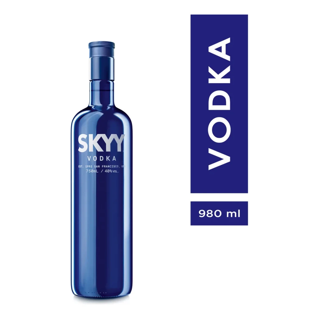 Vodka Skyy 980ml – Pureza e Versatilidade